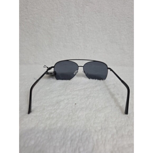 Quay Australia Vivienne Sunglasses Unisex Black Aviator Metal Tinted‎ Shades main image 4